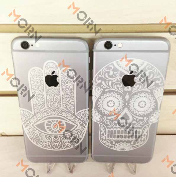 iPhone case fiber laser marking 
