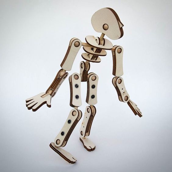 laser cut wooden toy
