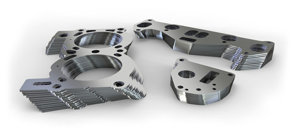 fiber laser cut metal parts