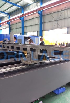 fiber laser cutting machine lathe bed