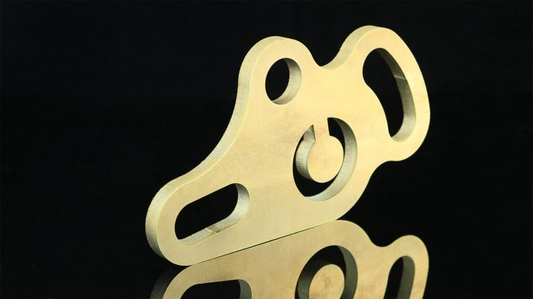 Laser-cut-brass
